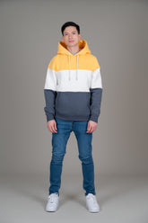 Sweat à capuche Birny Navy Mix